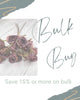 Faux dried mini rose spray bundle - burgundy - Greenery MarketArtificial Flora26242