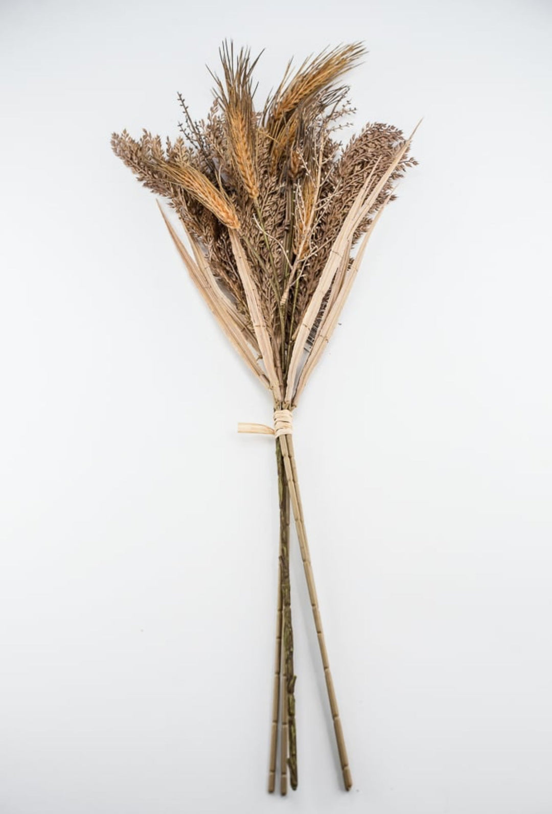 Faux dried wheat grass bundle - brown - Greenery MarketArtificial Flora26261