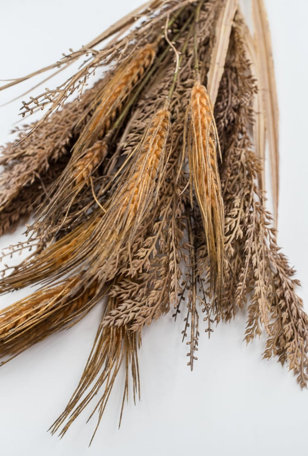 Faux dried wheat grass bundle - brown - Greenery MarketArtificial Flora26261