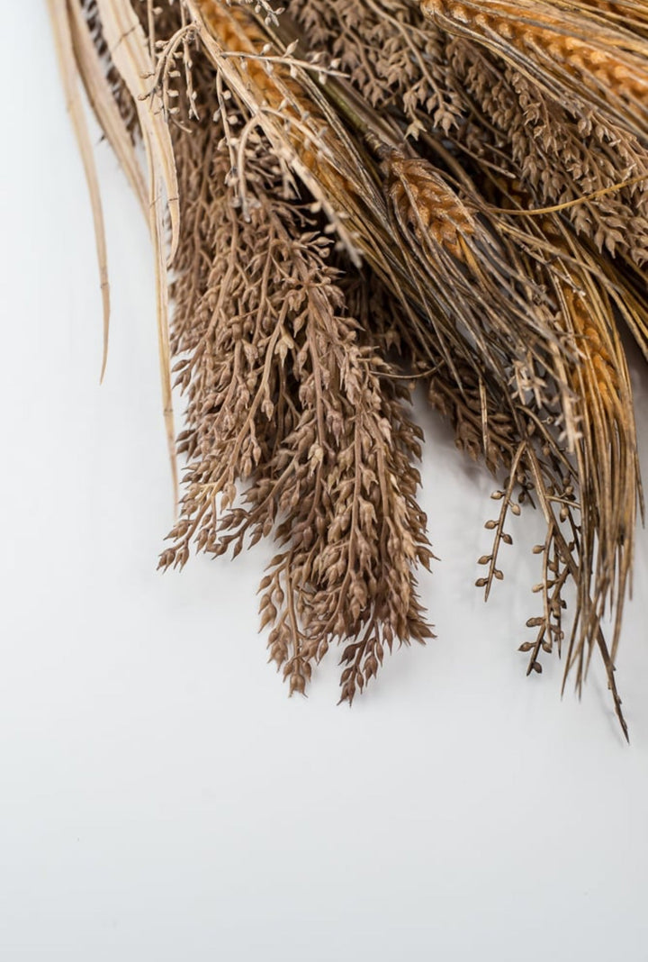 Faux dried wheat grass bundle - brown - Greenery MarketArtificial Flora26261