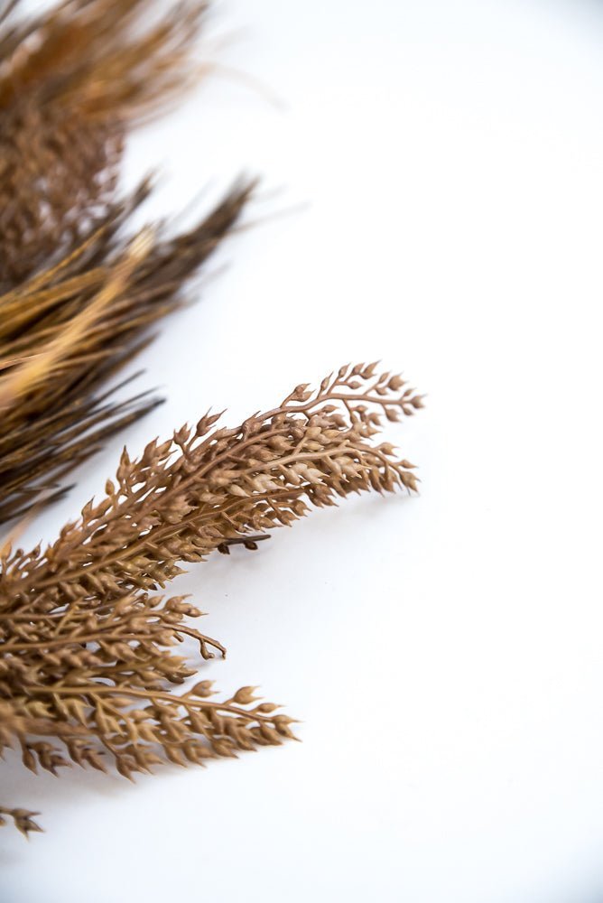 Faux dried wheat grass bundle - brown - Greenery MarketArtificial Flora26261