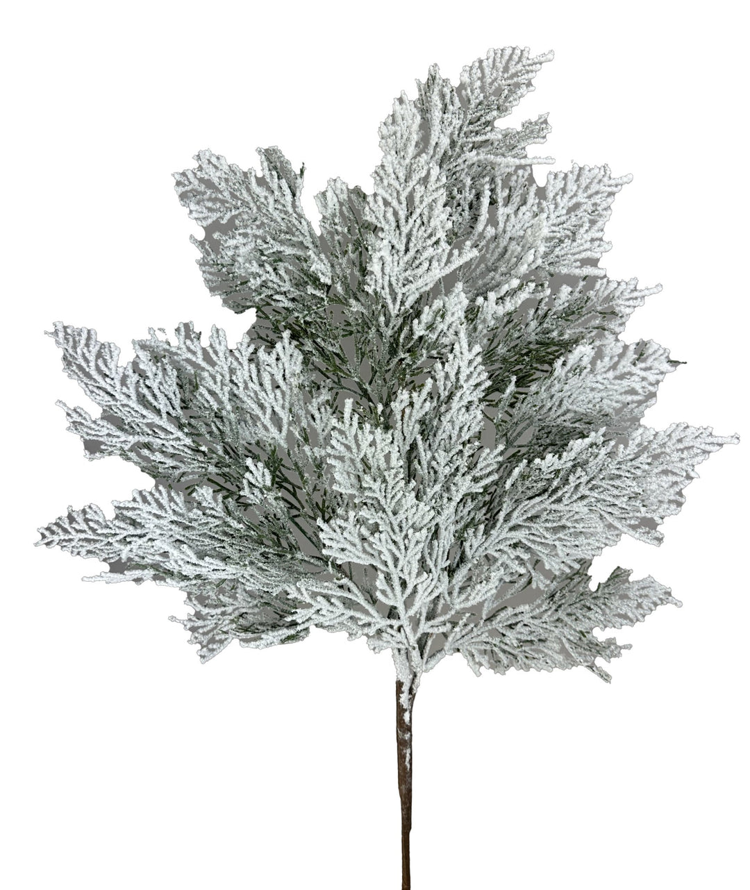 Flocked Cypress Spray - Greenery MarketWreath attachments86018SNOW