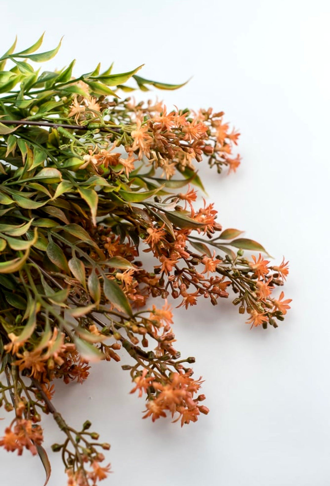 Flower and nandina bundle - rusty orange - Greenery MarketArtificial Flora26355