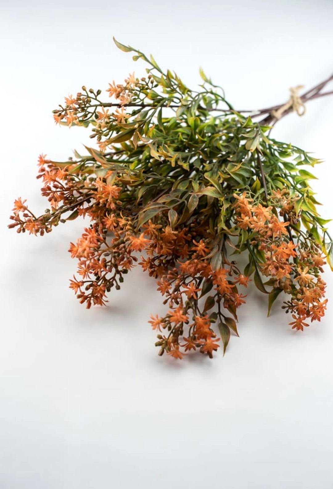 Flower and nandina bundle - rusty orange - Greenery MarketArtificial Flora26355