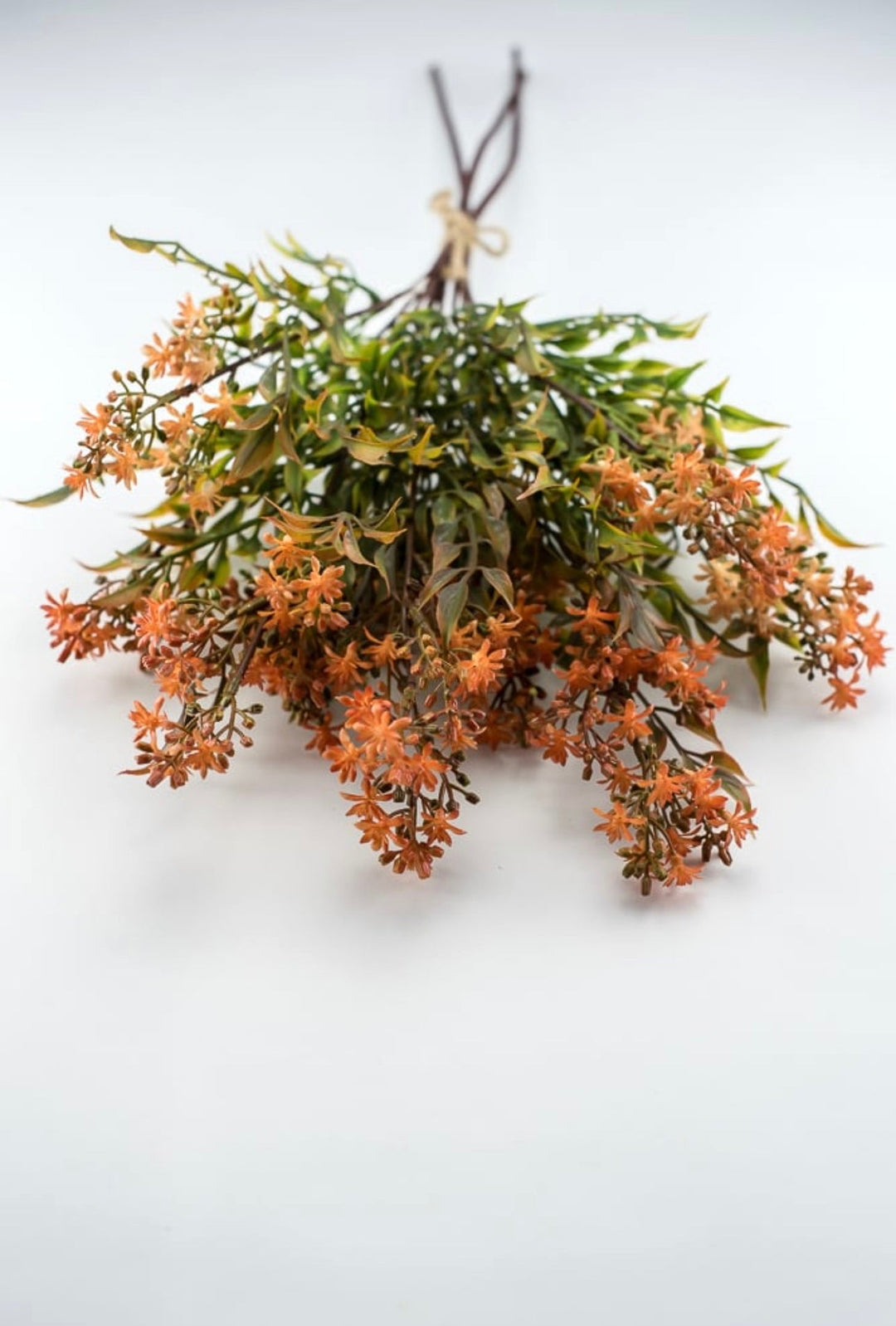 Flower and nandina bundle - rusty orange - Greenery MarketArtificial Flora26355