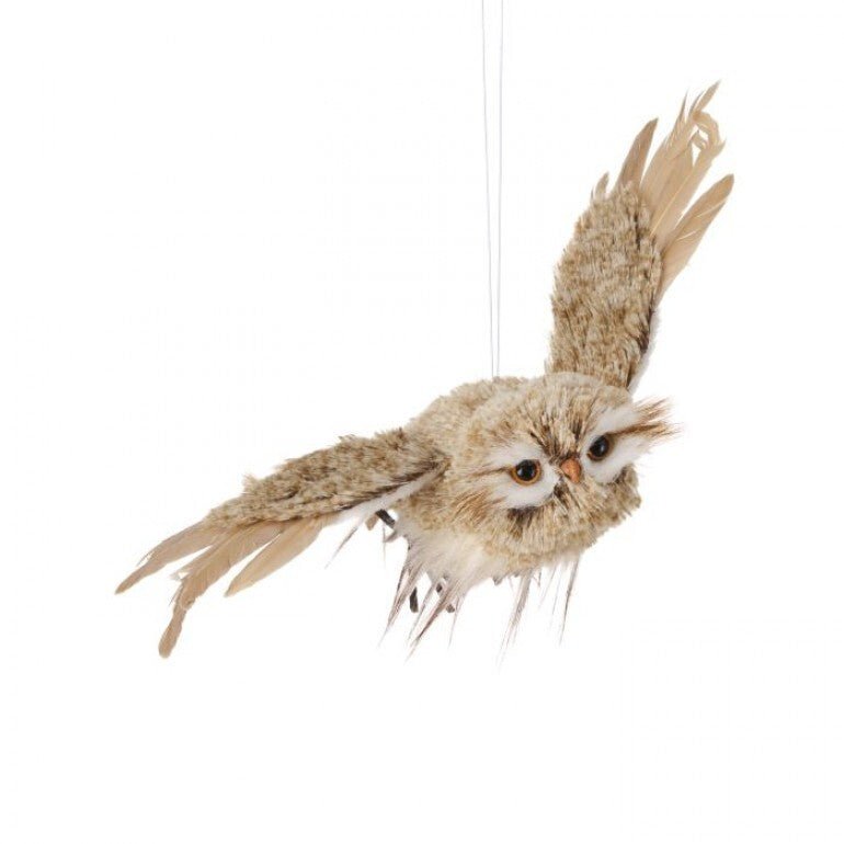 Flying winter owl - Greenery MarketHoliday OrnamentsMTX74126