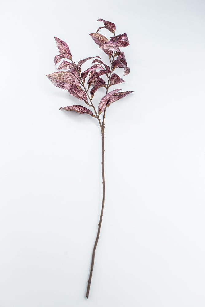 Fuchsia Plum Metallic Osmanthus Fragrans Leaf - 29" - Greenery MarketXFS366-FU