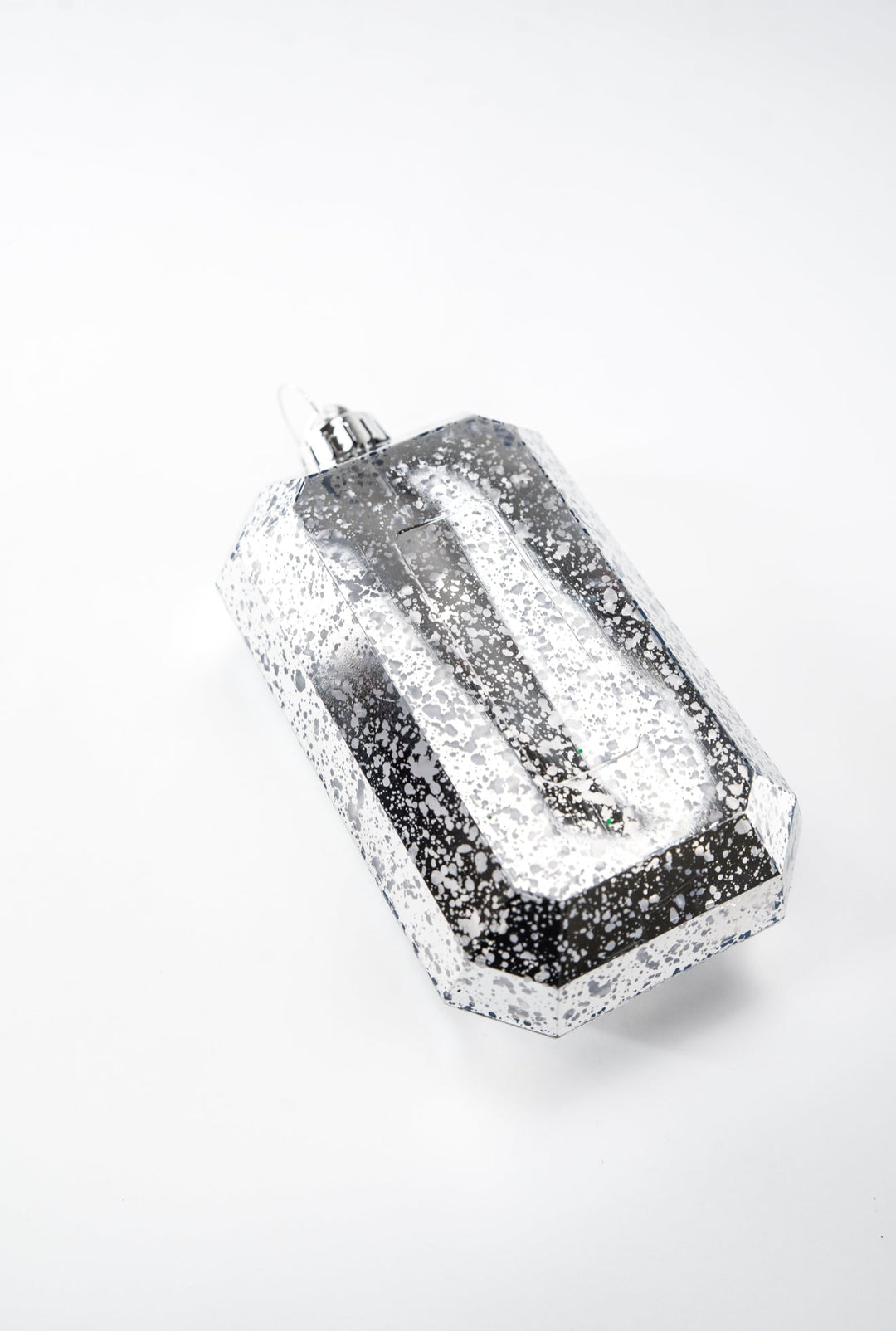 Gems ornament - antique mercury look - silver - Greenery MarketXJ551526