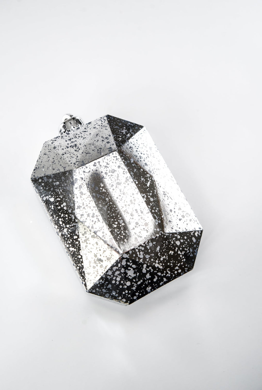 Gems ornament - antique mercury look - silver - Greenery MarketXJ551826