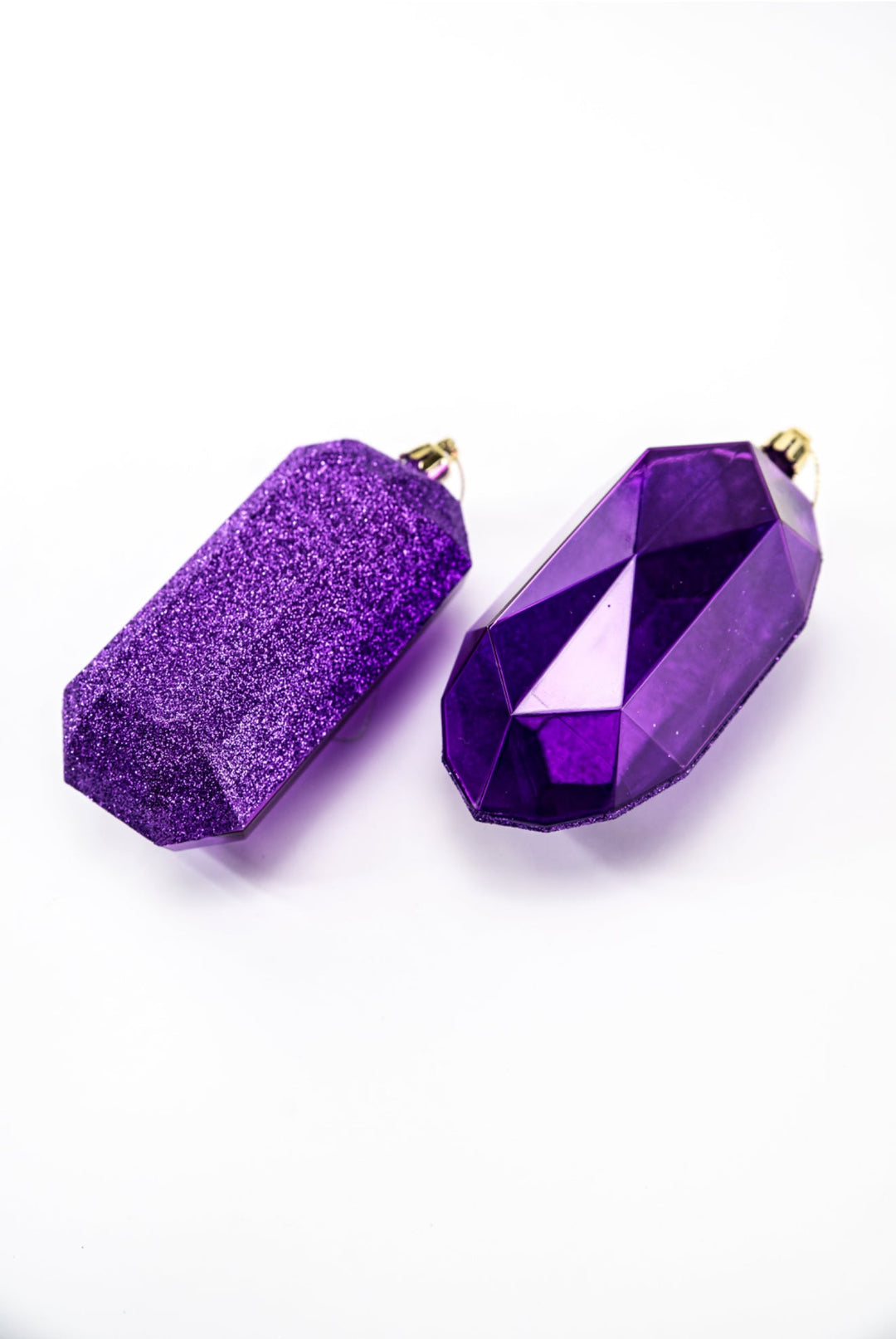 Gems ornaments - 2 assorted purple - Greenery MarketXJ563323