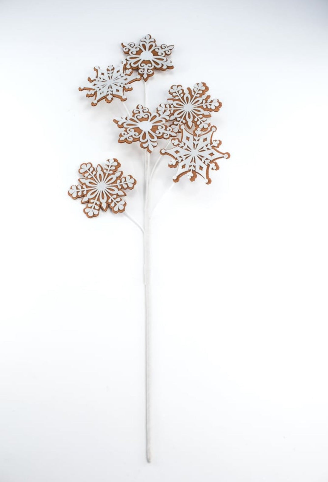 Gingerbread snowflake spray - Greenery MarketMTX70400