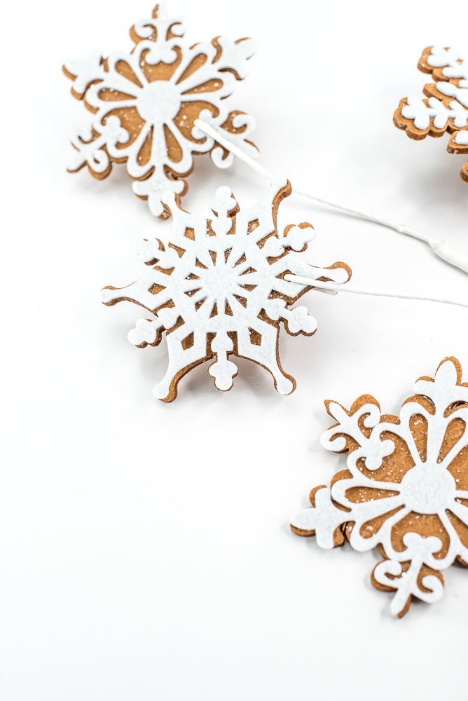 Gingerbread Snowflake - Greenery Market65286