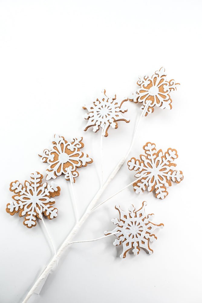 Gingerbread Snowflake - Greenery Market65286