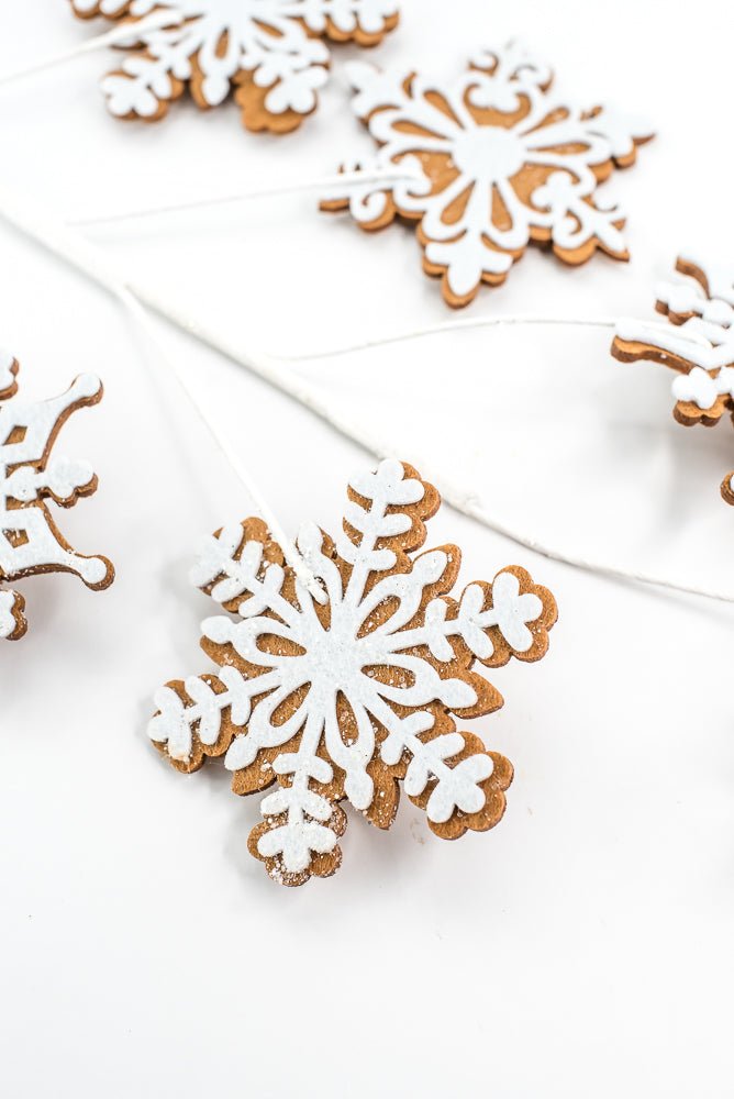 Gingerbread Snowflake - Greenery Market65286