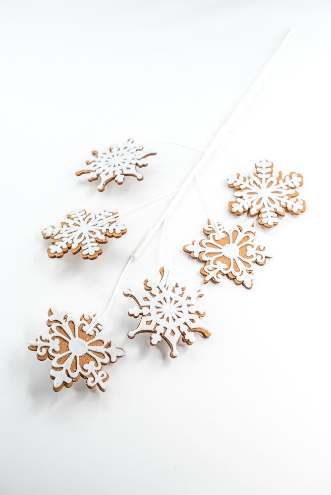 Gingerbread Snowflake - Greenery Market65286