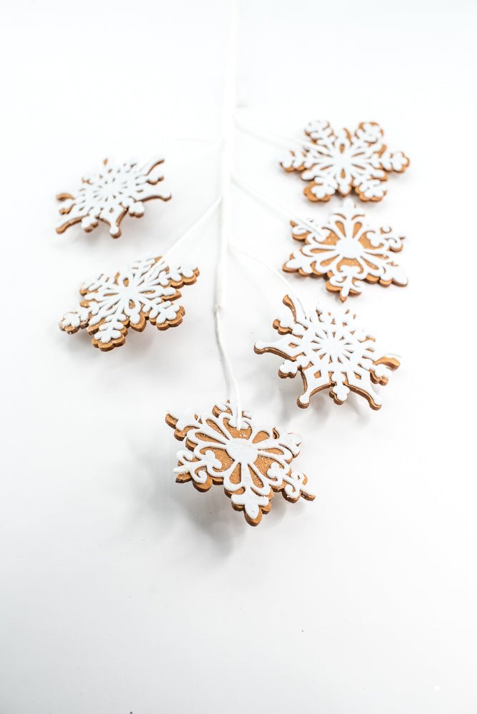 Gingerbread Snowflake - Greenery Market65286