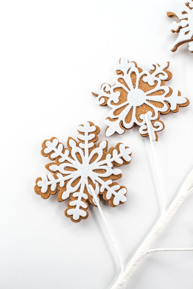 Gingerbread Snowflake - Greenery Market65286