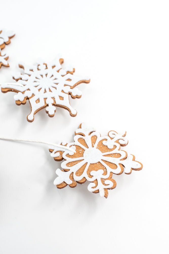 Gingerbread Snowflake - Greenery Market65286