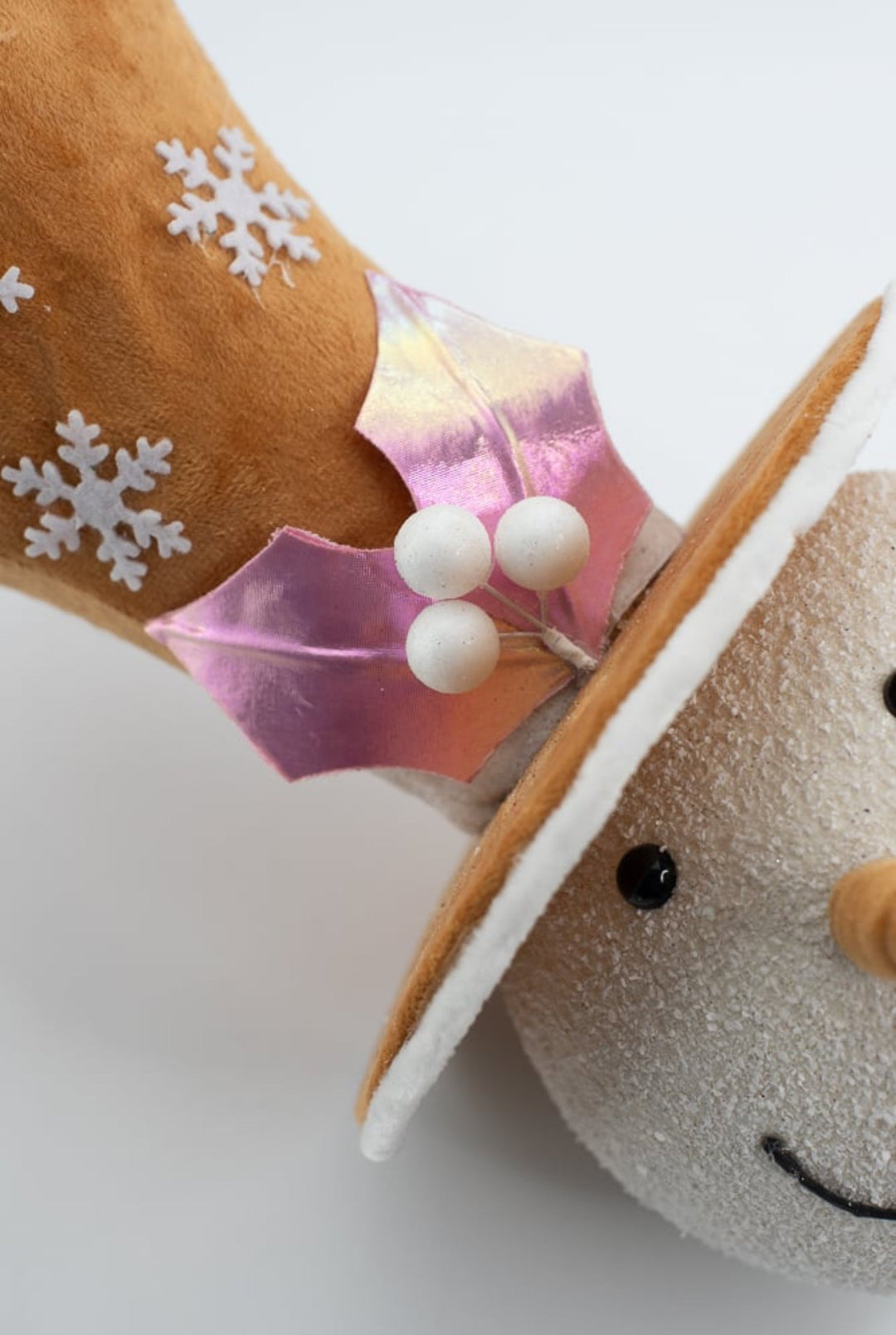 Gingerbread Snowman Ornament - Greenery Market86537BN