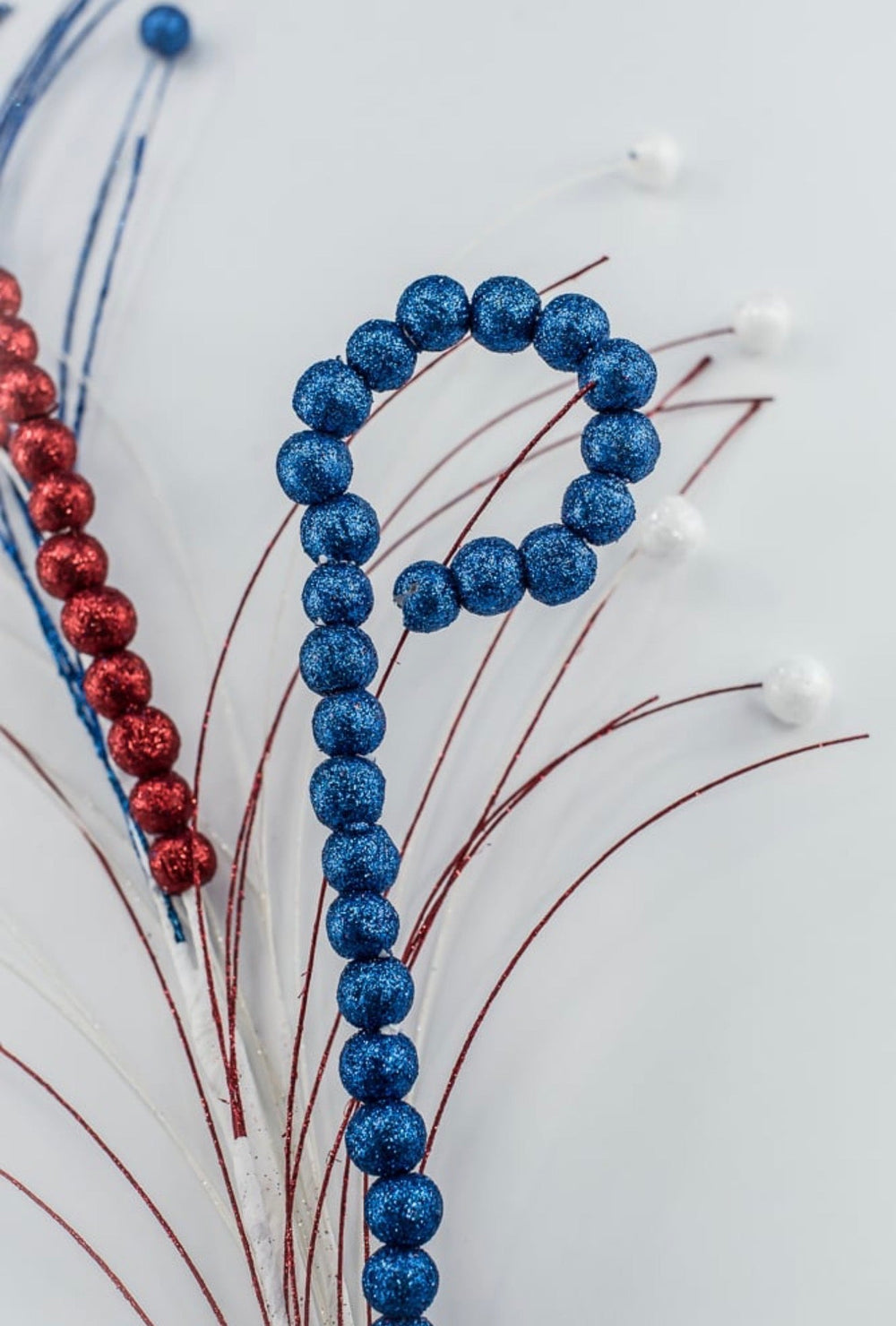 Glitter Patriotic Ball - 36" - Greenery Market65595