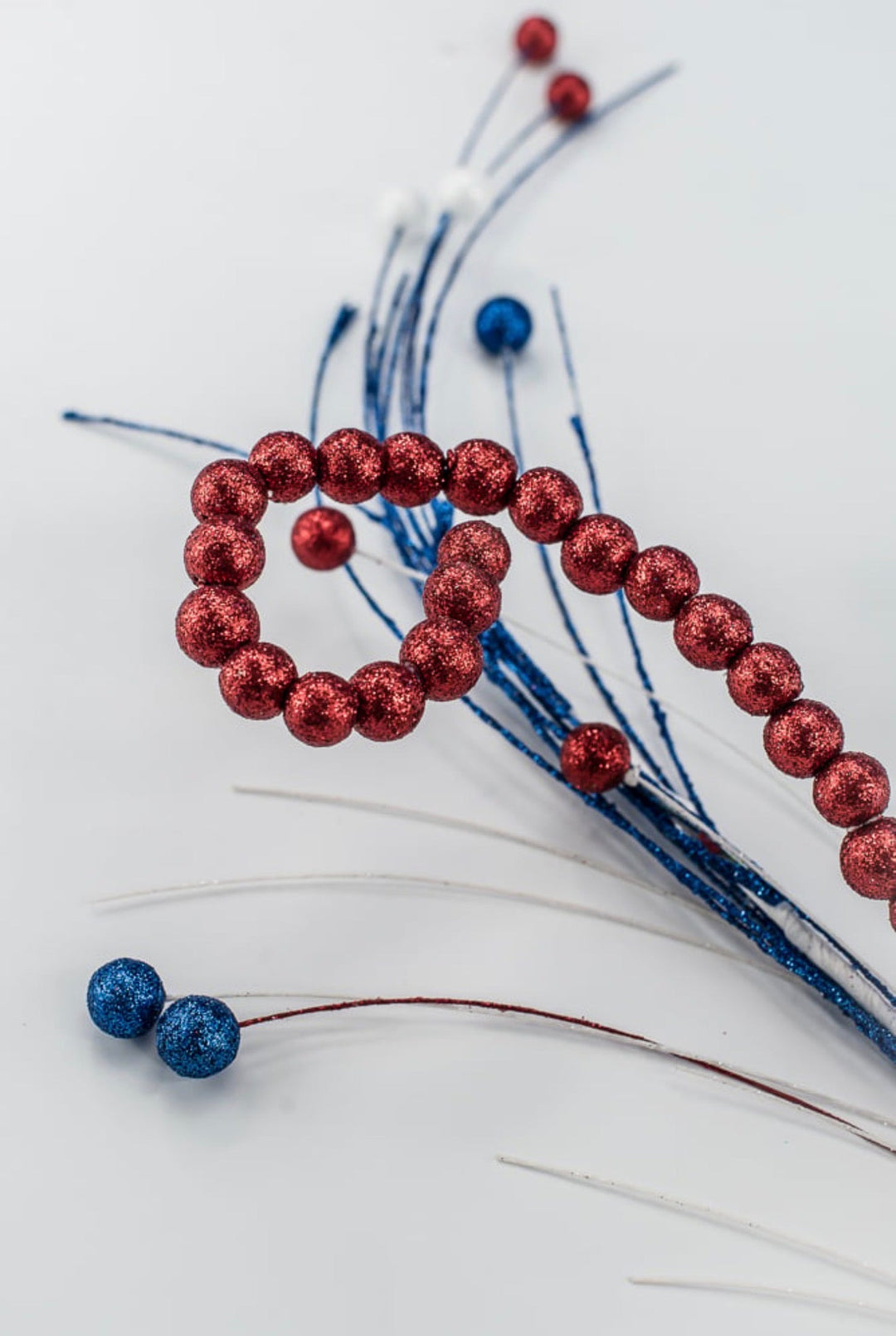 Glitter Patriotic Ball - 36" - Greenery Market65595