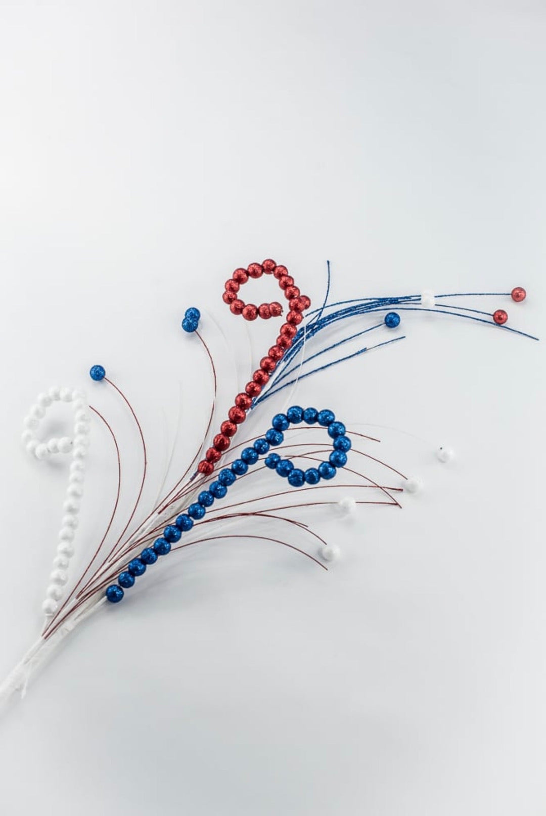 Glitter Patriotic Ball - 36" - Greenery Market65595
