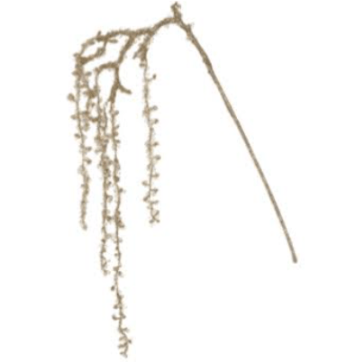 Gold Beaded Diamond Hanging Spray - 41" - Greenery MarketXAS882-GO
