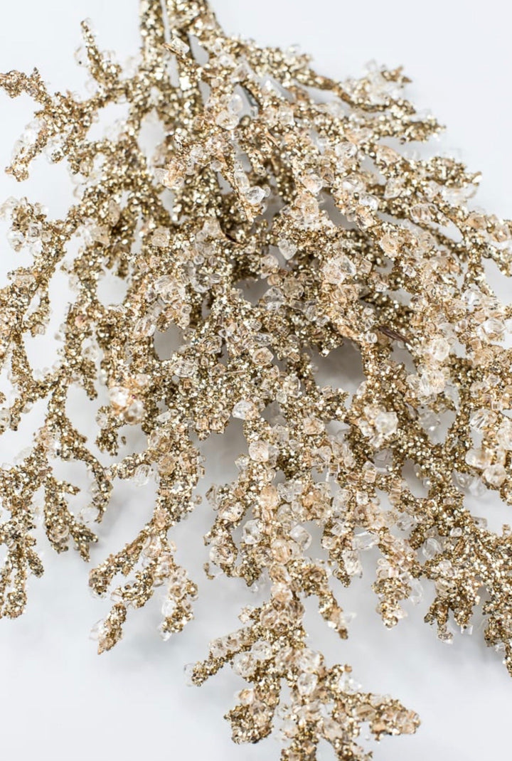 Gold Beaded Diamond Twig Bundle - 18" - Greenery MarketXAS890-GO