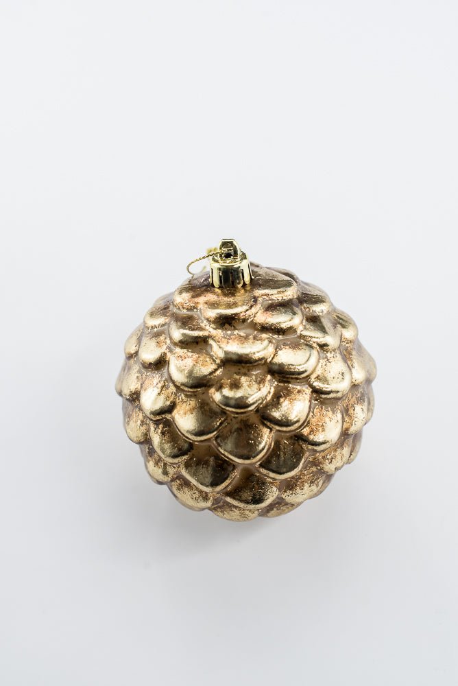 Gold Bronze Ball Ornament - 4" - Greenery Market2828368GD