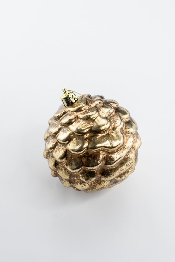 Gold Bronze Ball Ornament - 4" - Greenery Market2828368GD