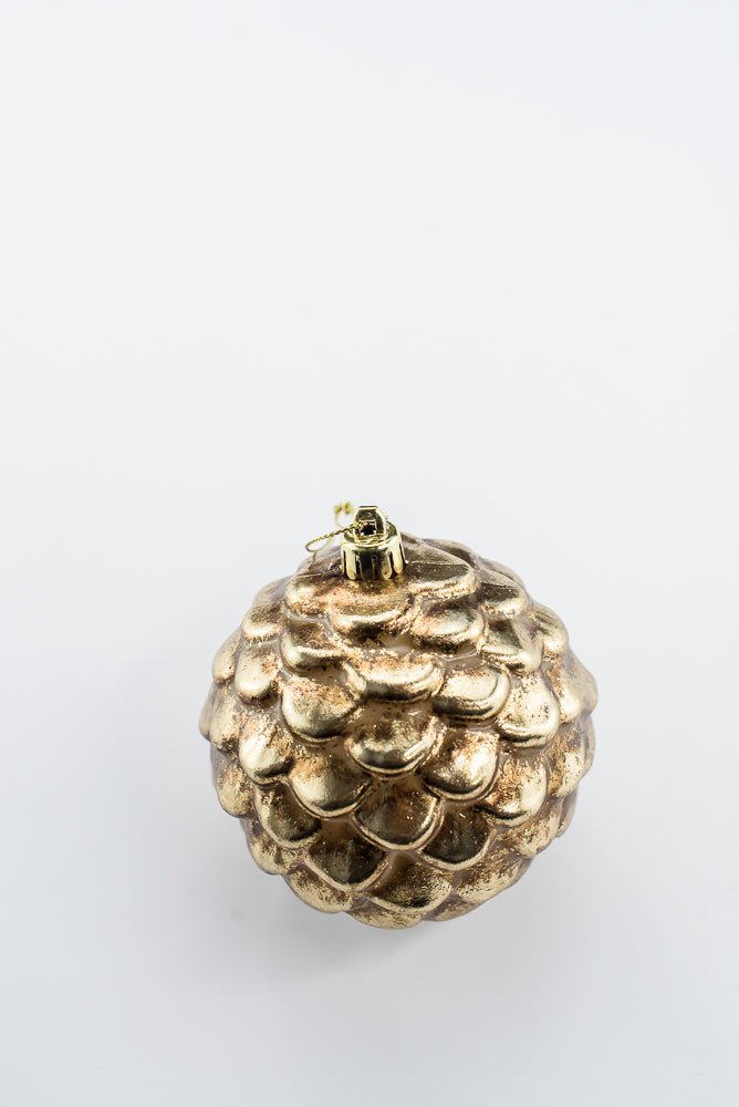 Gold Bronze Ball Ornament - 4" - Greenery Market2828368GD