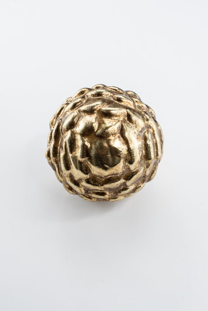 Gold Bronze Ball Ornament - 4" - Greenery Market2828368GD
