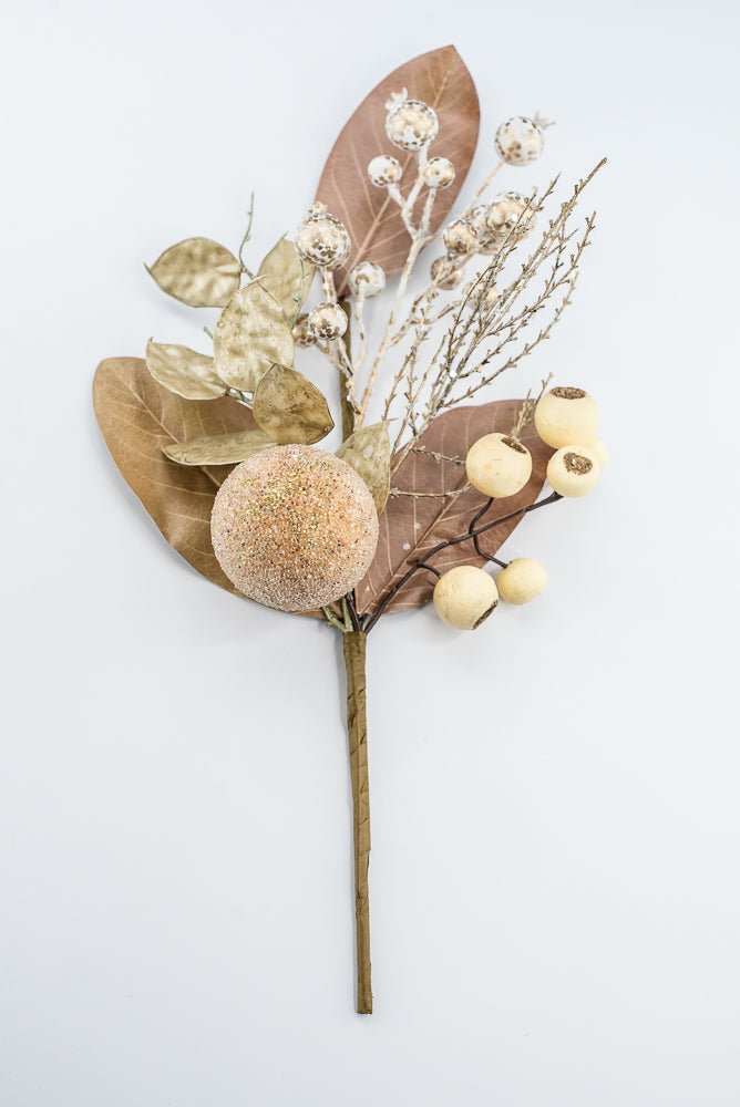 Gold Magnolia Leaf Pick - 18" - Greenery MarketXDK193-GO