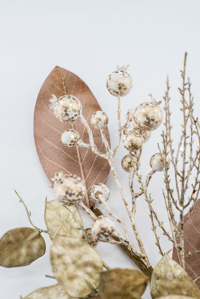 Gold Magnolia Leaf Pick - 18" - Greenery MarketXDK193-GO