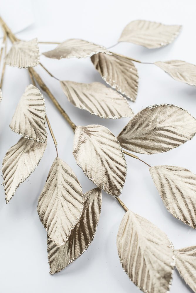 Gold Matte Metallic Leaves Spray - Greenery Market86255GD