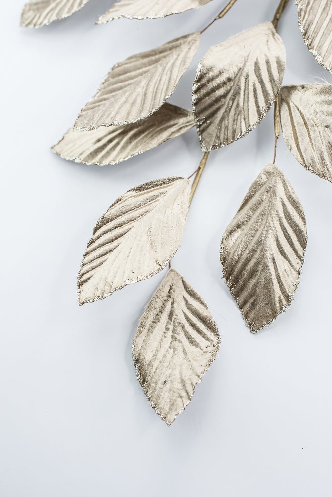 Gold Matte Metallic Leaves Spray - Greenery Market86255GD
