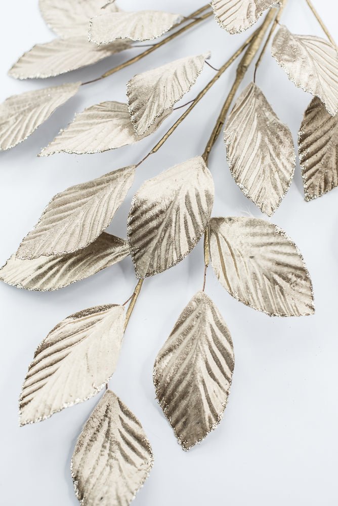 Gold Matte Metallic Leaves Spray - Greenery Market86255GD