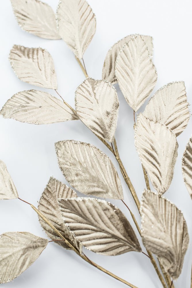 Gold Matte Metallic Leaves Spray - Greenery Market86255GD