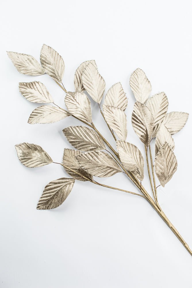 Gold Matte Metallic Leaves Spray - Greenery Market86255GD
