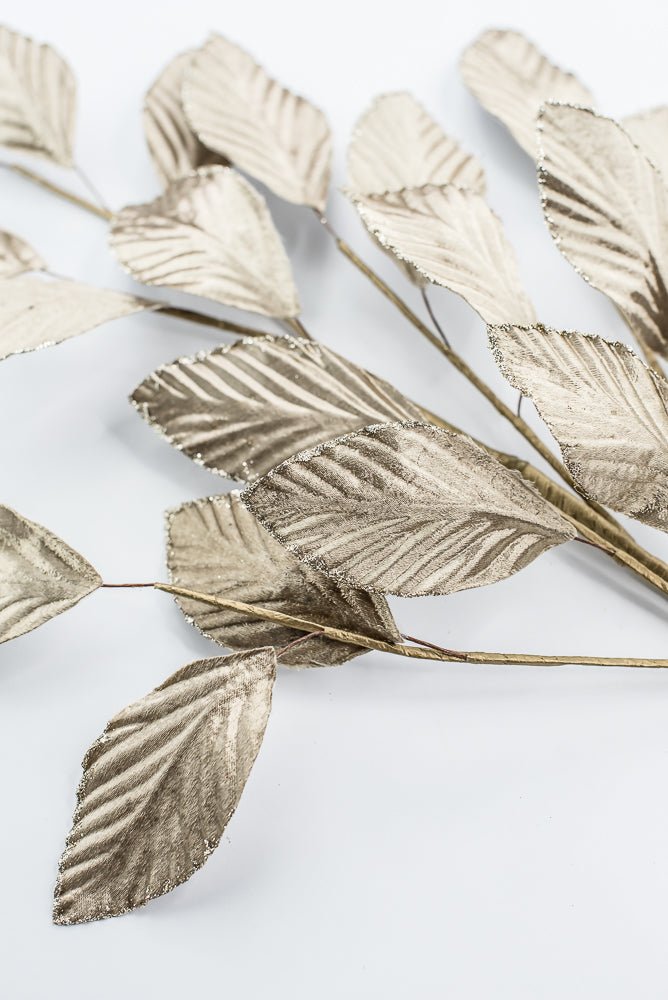 Gold Matte Metallic Leaves Spray - Greenery Market86255GD