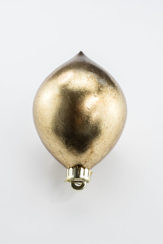 Gold Metallic Funnel Ornament - 5" - Greenery Market2828363GD