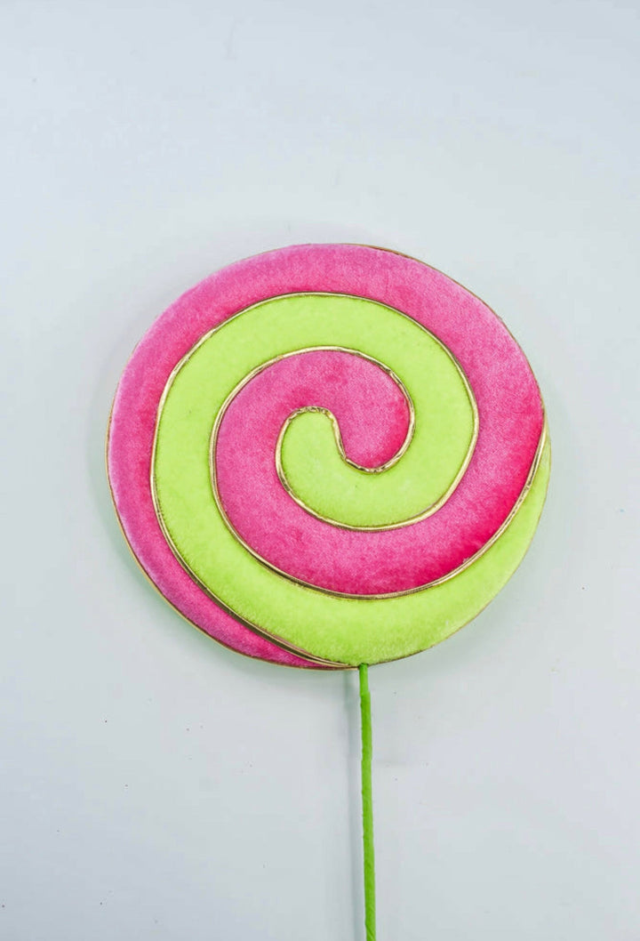 Gold, Pink, and Lime Green Lollipop Spray - Greenery MarketGM2122GDPKGN
