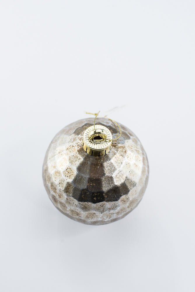 Gold Platinum Multi Ball Ornament - 4" - Greenery Market2828364GD