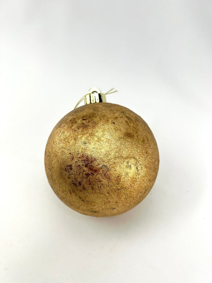 Gold Textures Ball Ornament - 5" - Greenery Market2828365GD