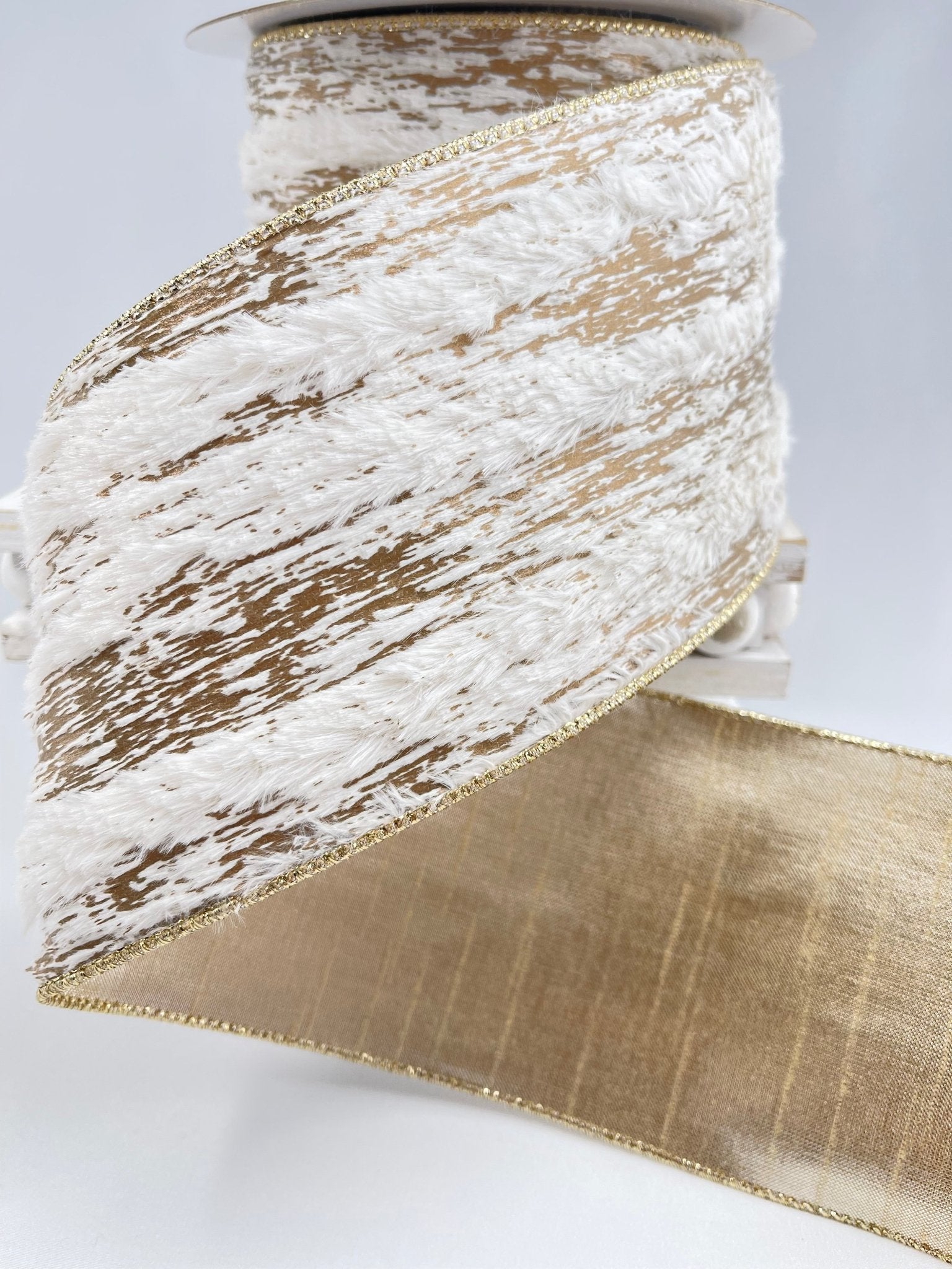 Golden fleece ribbon - 4” - Greenery Market