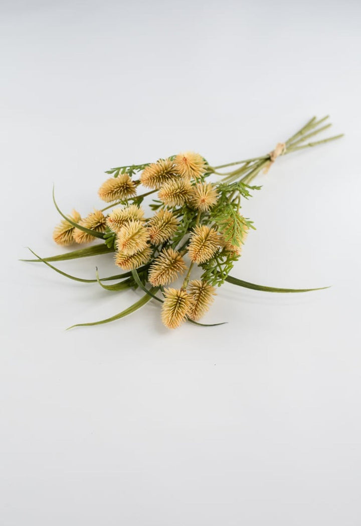 Golden mustard thistle bundle - Greenery Marketartificial flowers26695