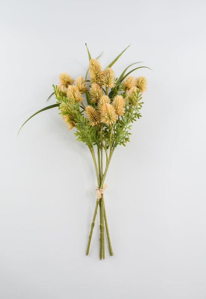 Golden mustard thistle bundle - Greenery Marketartificial flowers26695