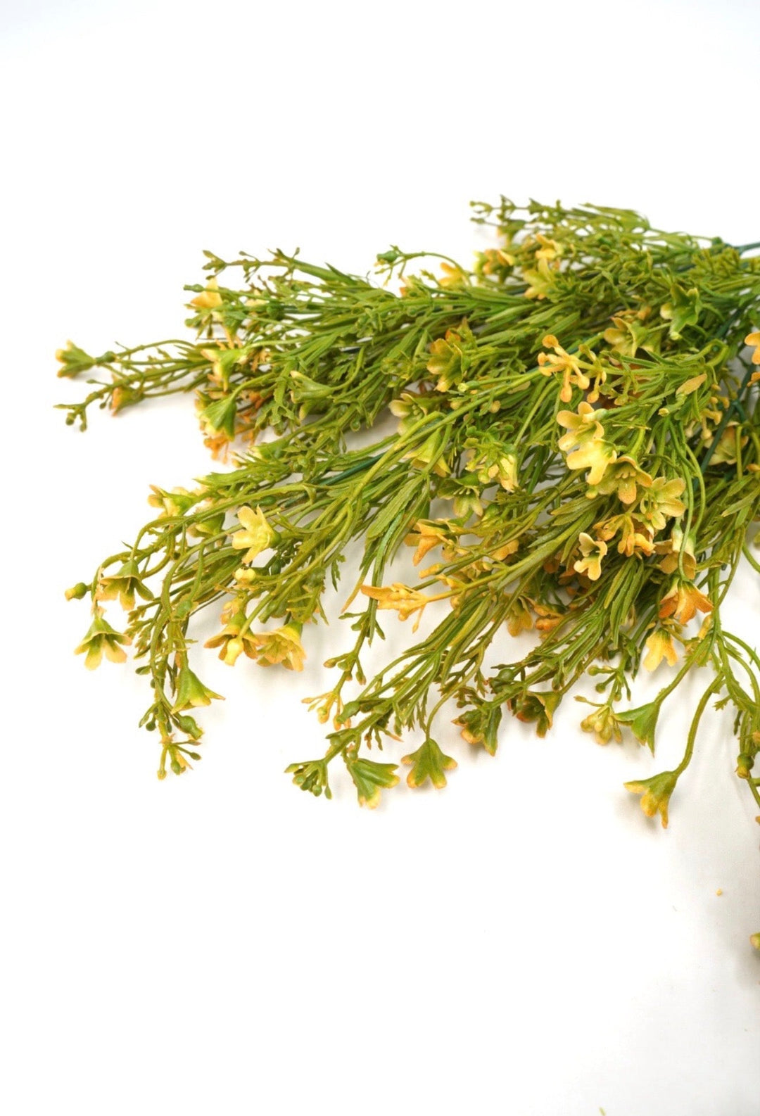 Golden Yellow, Mini Flower & Greenery x 2 bushes - Greenery Marketgreenery43925
