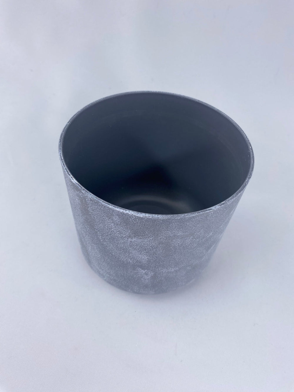 Gray Faux Stone Cylinder Pot - 5" - Greenery MarketP9544GW