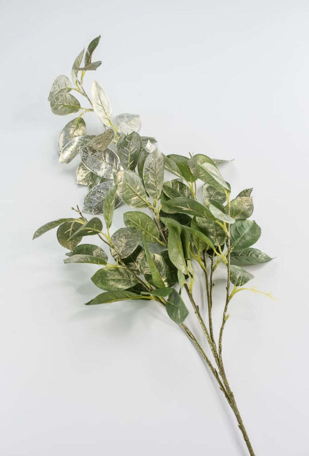 Green and gold washed laurel leaf spray - Greenery MarketWinter and ChristmasXg875 - GGO